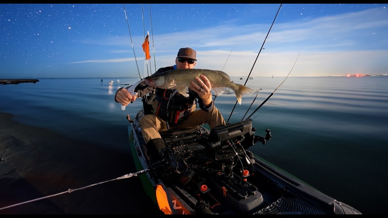 Reeling in Lake Erie: A Kayak Fishing Journey for Walleye and Perch