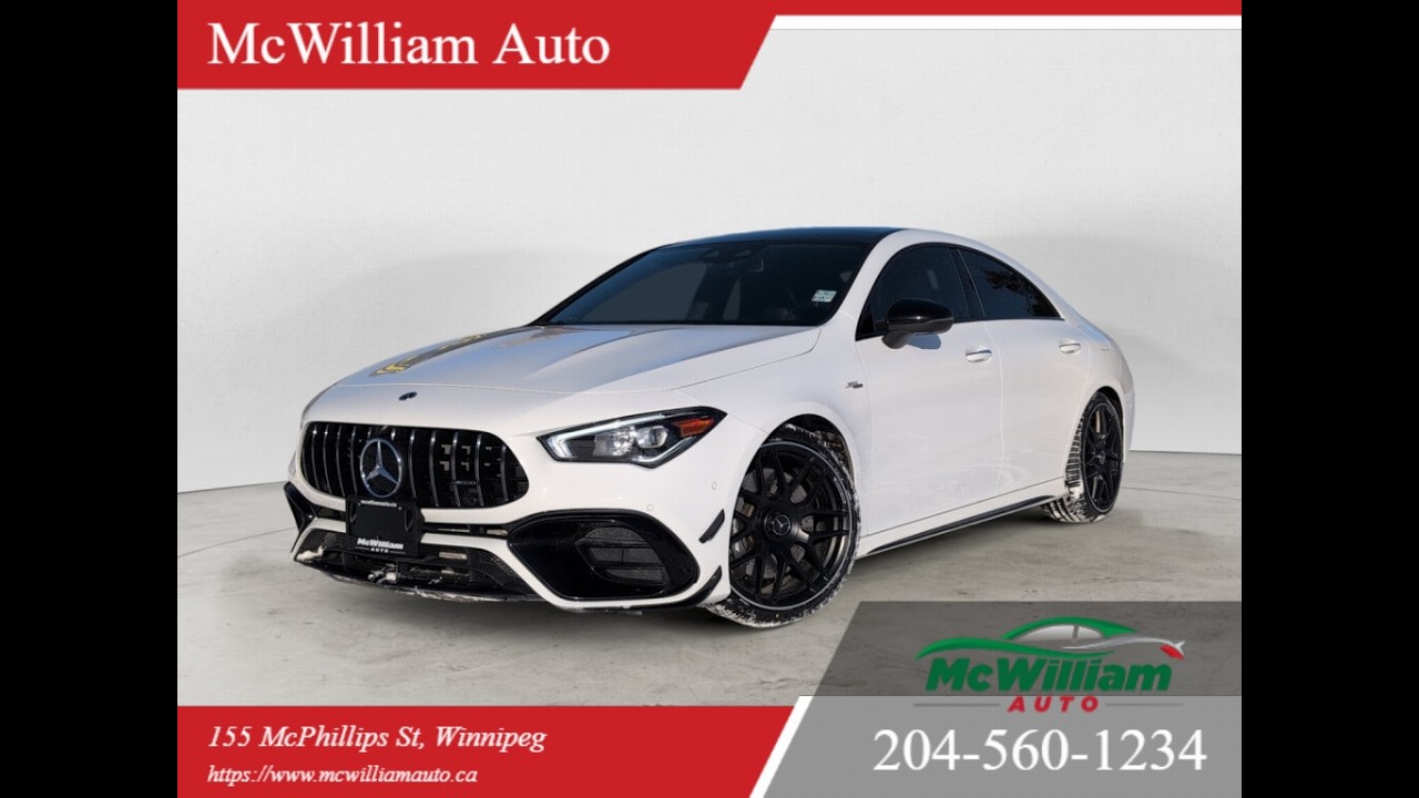 2021 Mercedes Benz CLA45 AMG -McWilliam Auto