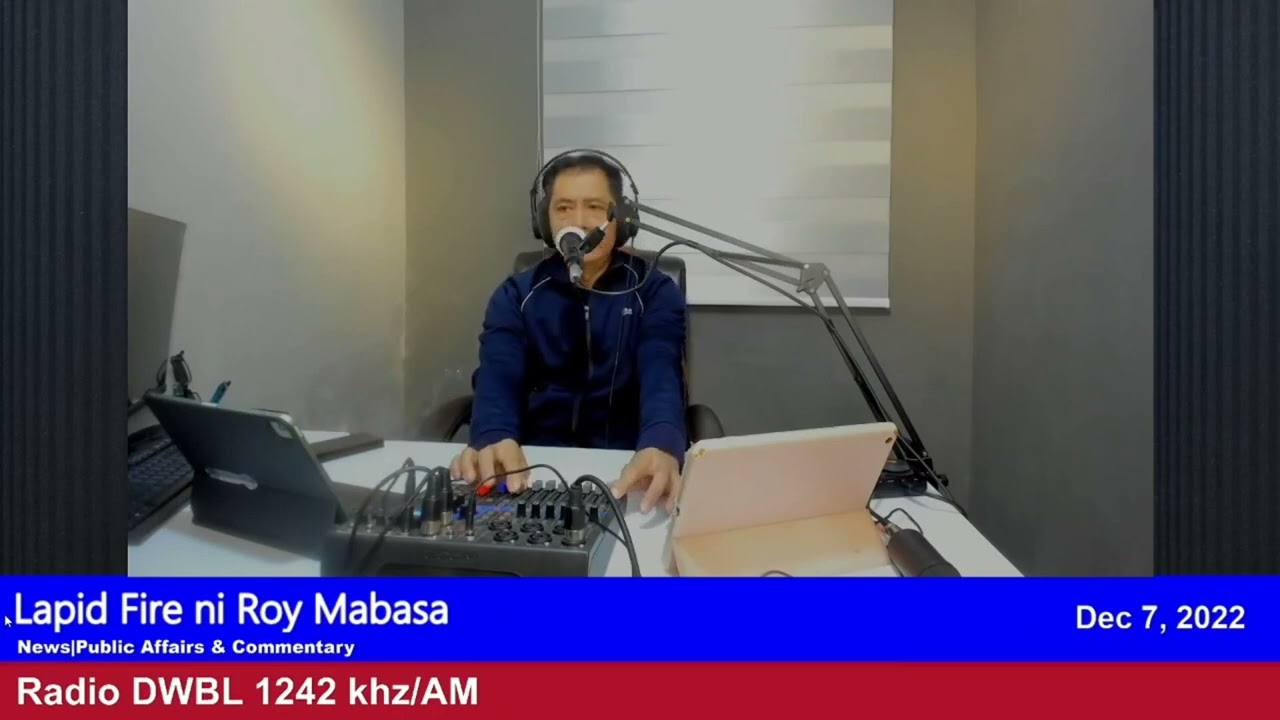 Pag alala ni Roy Mabasa kay Ka Percy at sa naiwan nyang programa (Dec 7, 2022)
