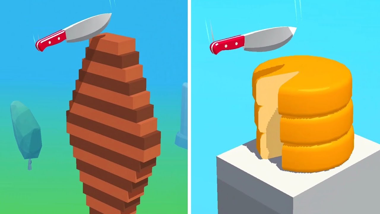 Slice It All Gameplay! Satisfying and Relaxing ASMR Slicing Gameplay Video NEW UPDATE