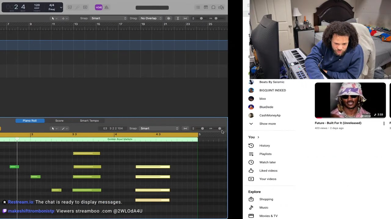 Making Melodies With F-Major Scale - De'Zjaughn