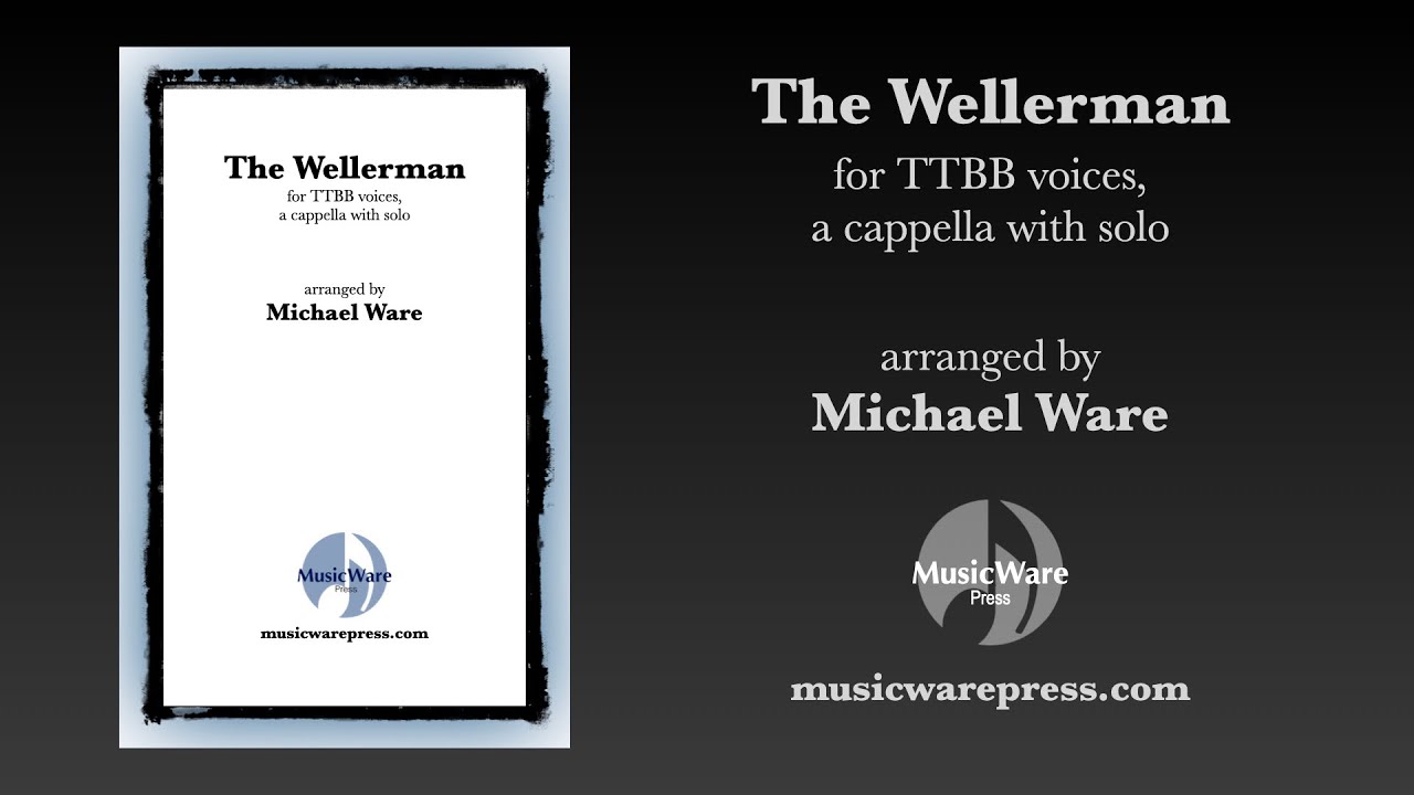 The Wellerman (TTBB Sheet Music Score Video)