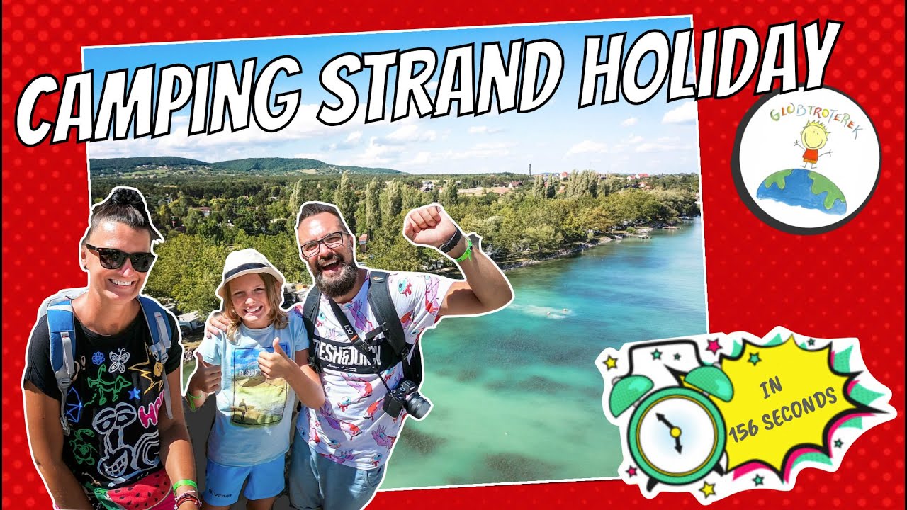 Camping Strand Holiday, Balaton, Hungary