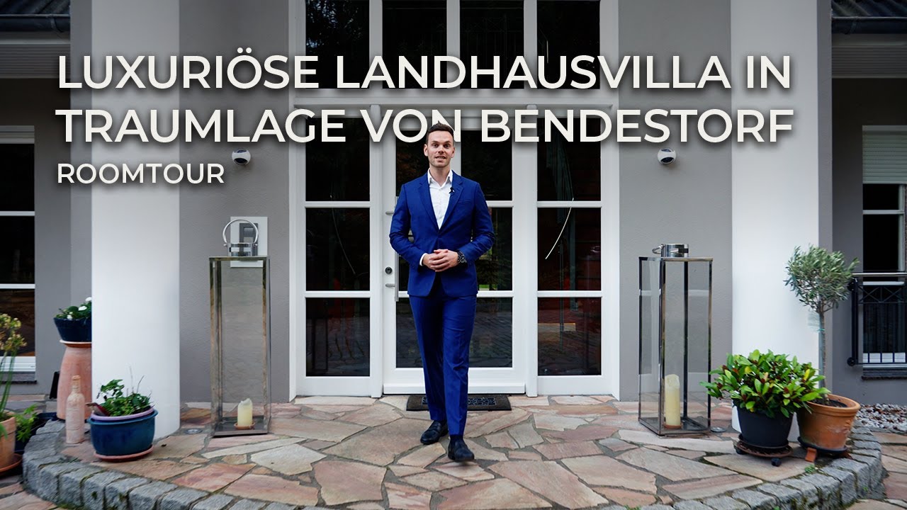 Luxuriöse Landhausvilla mit exklusiver Ausstattung in traumhafter Lage von Bendestorf - Roomtour