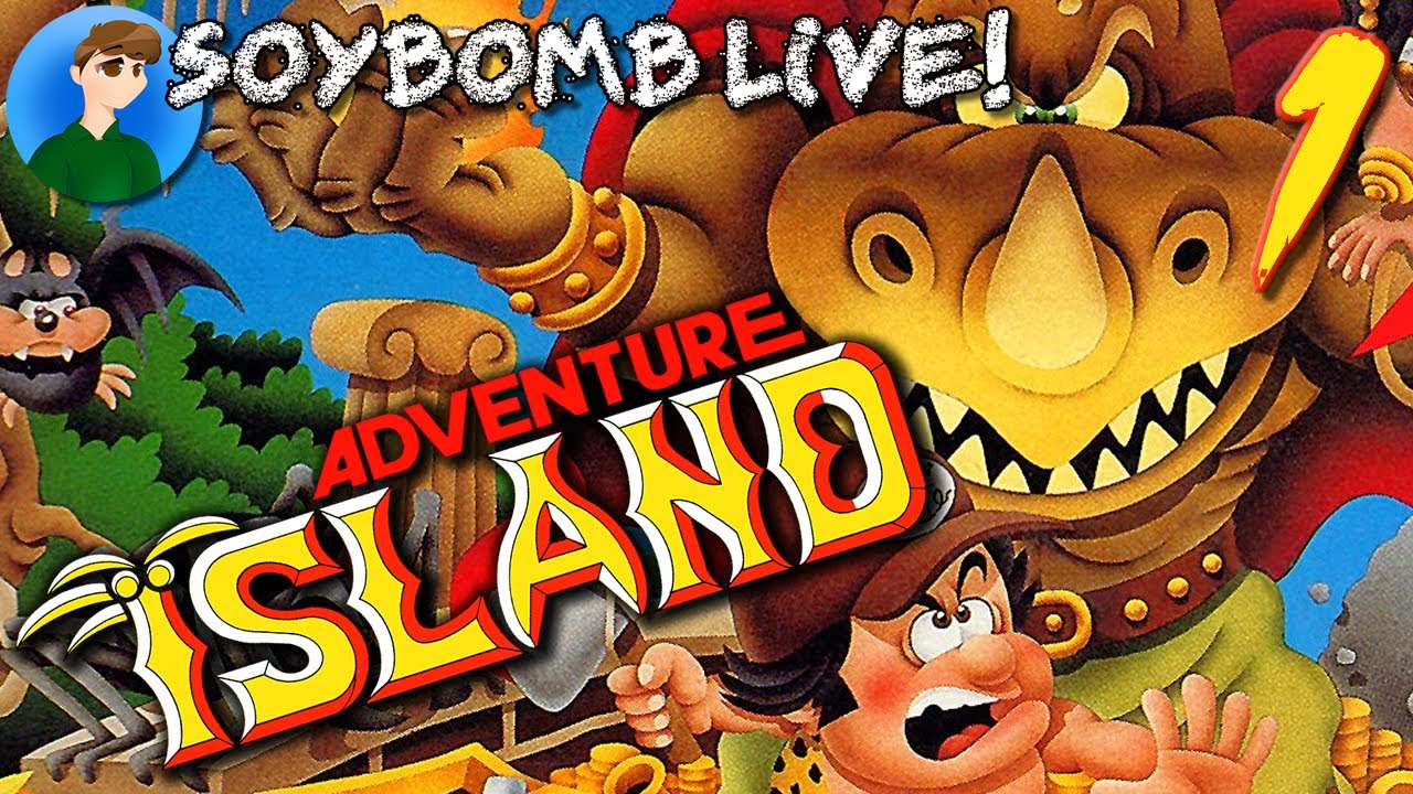 Hudson's Adventure Island (NES) - Part 1 | SoyBomb LIVE!