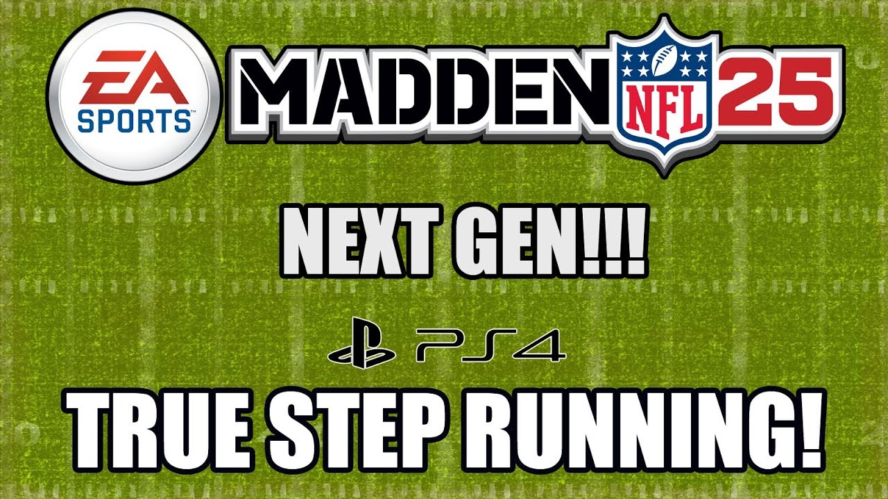 Madden 25 PS4 Run Game - True Step