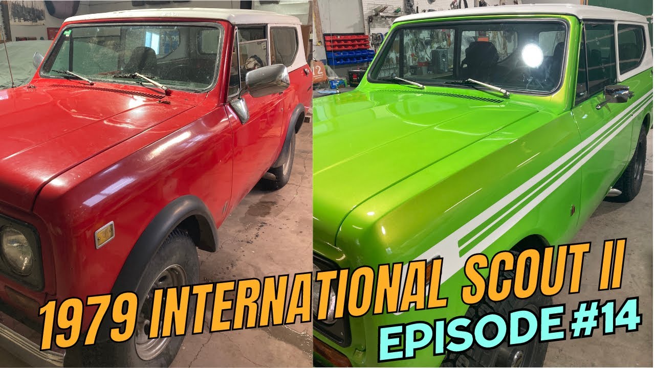 1979 International Scout 2 Restoration Project Ep. 14 (Restoration Close to Finish, Canopy Painting)