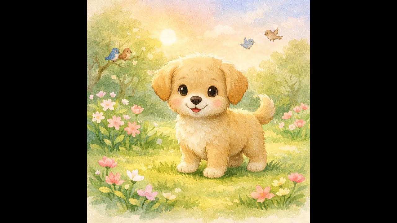 Milo the Puppy’s Happy Little Adventure🐾| A Playful Story for Kids