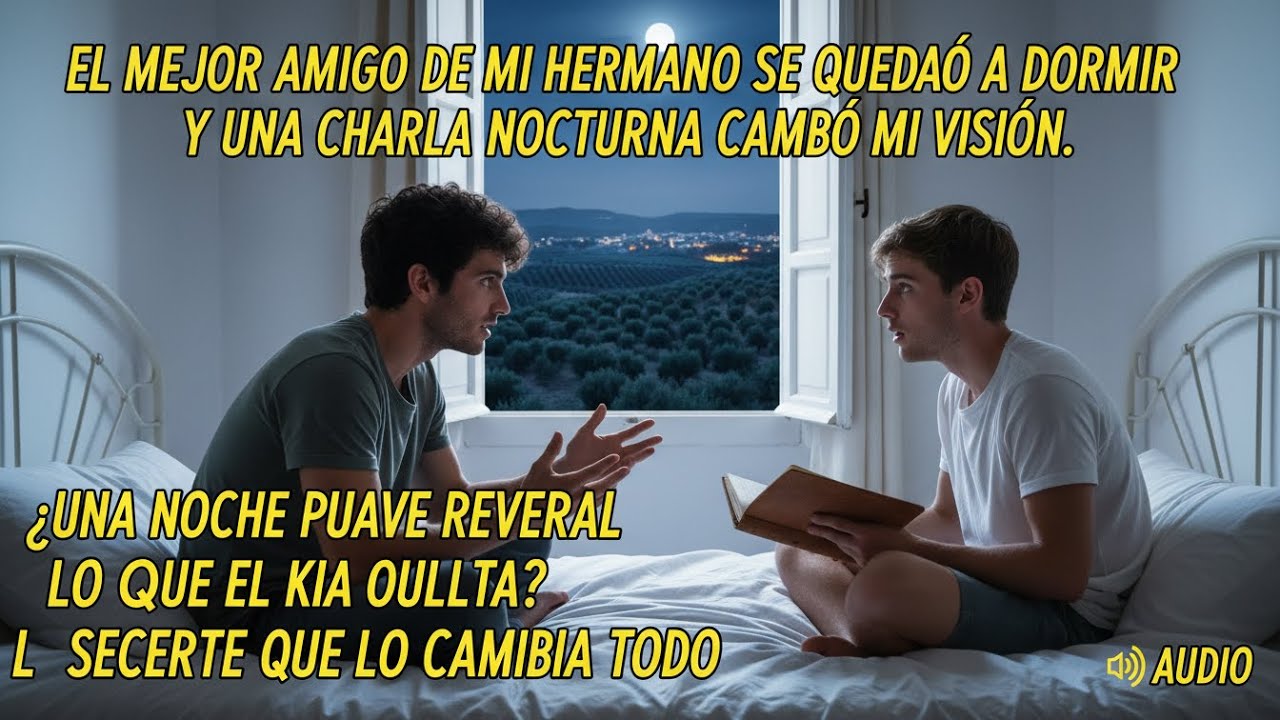EL MEJOR AMIGO DE MI HERMANO SE QUEDÓ A DORMIR Y UNA CHARLA NOCTURNA CAMBIÓ MI VISIÓN.