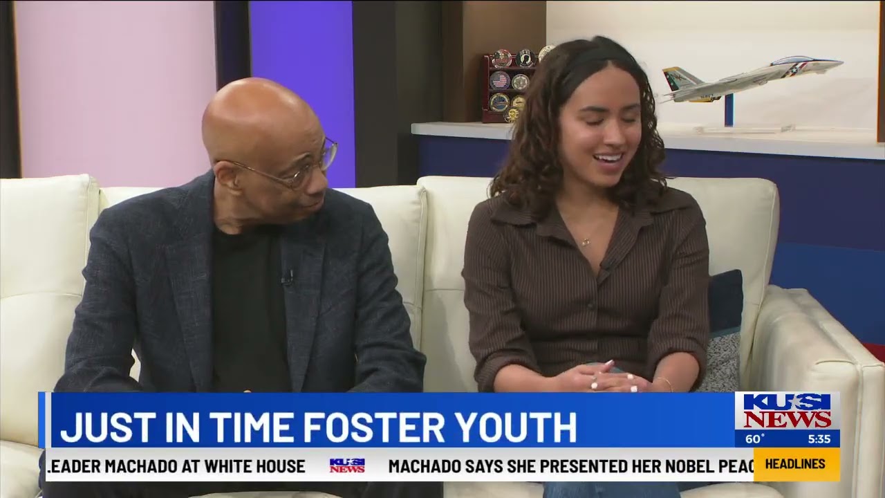 KUSI highlights Just in Time for Foster Youth for Mentorship Month