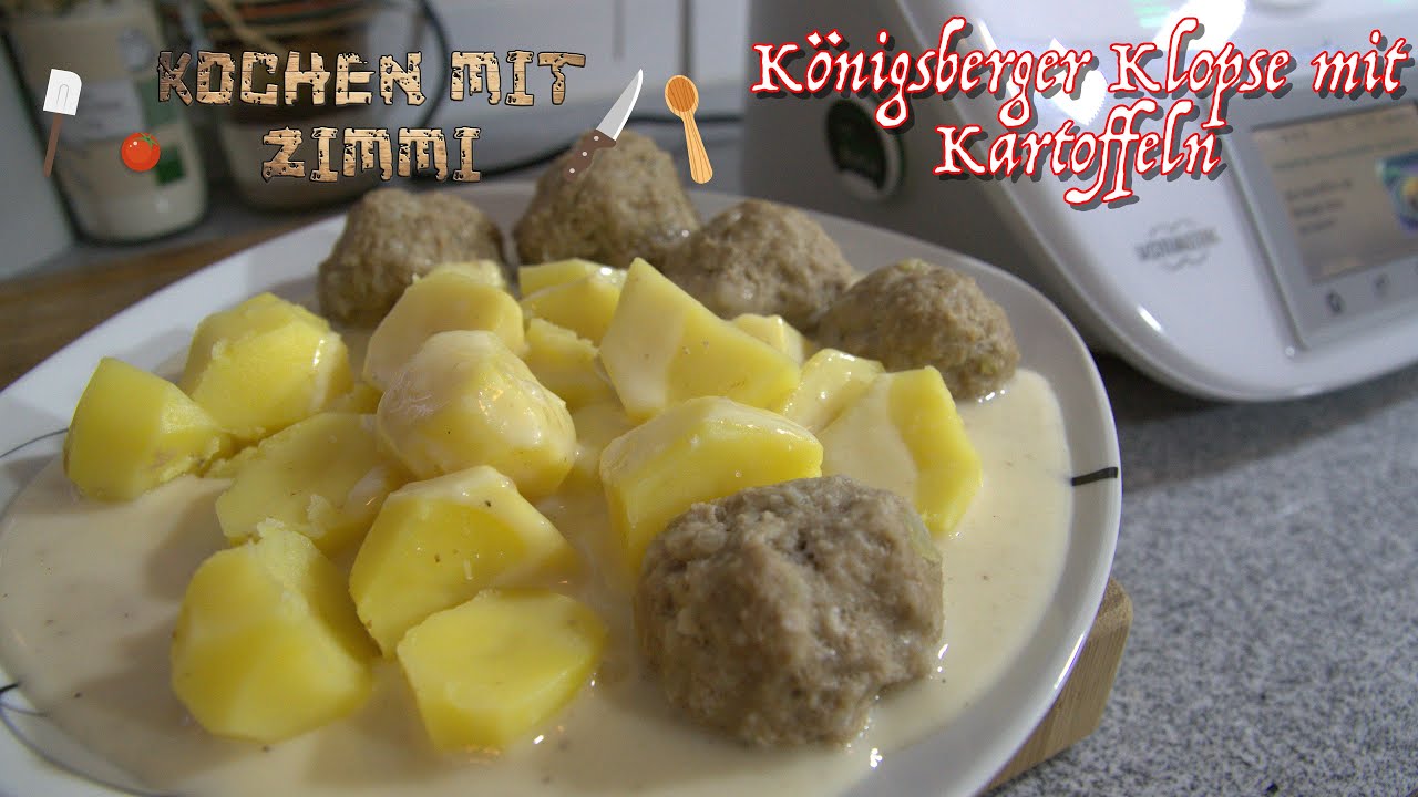 Thermomix Rezept - Königsberger Klopse mit Kartoffeln