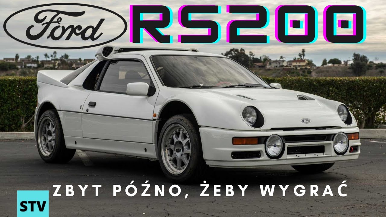 Opowiadam o fenomenie Forda RS200! - Legendy Grupy B