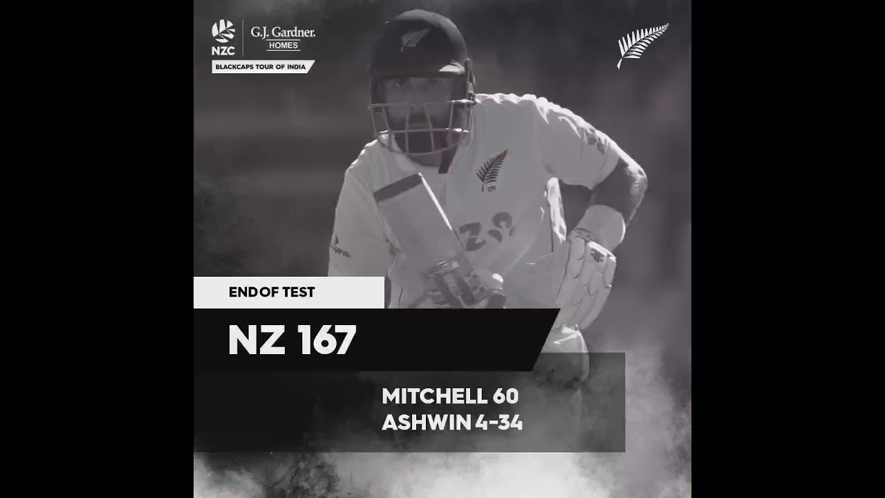 INDIA WIN by 372 runs 👏👏 #INDvNZ #viratkohli