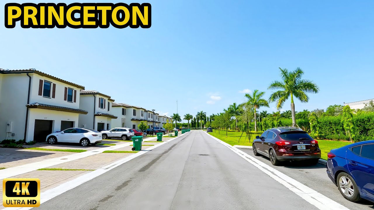 Princeton Florida Driving Through
