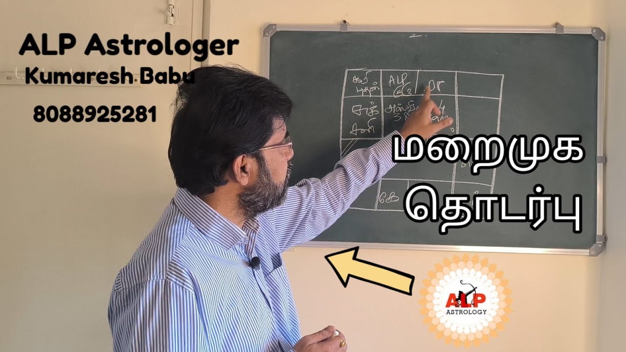 Indirect Connections in ALP Astrology || ALP Astrologer Kumaresh|| Astro Nexus
