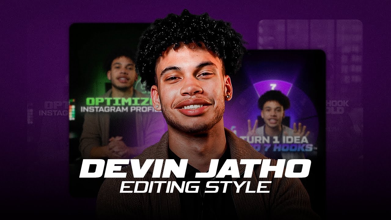 The SECRET to Editing VIRAL Instagram Reels like Devin Jatho