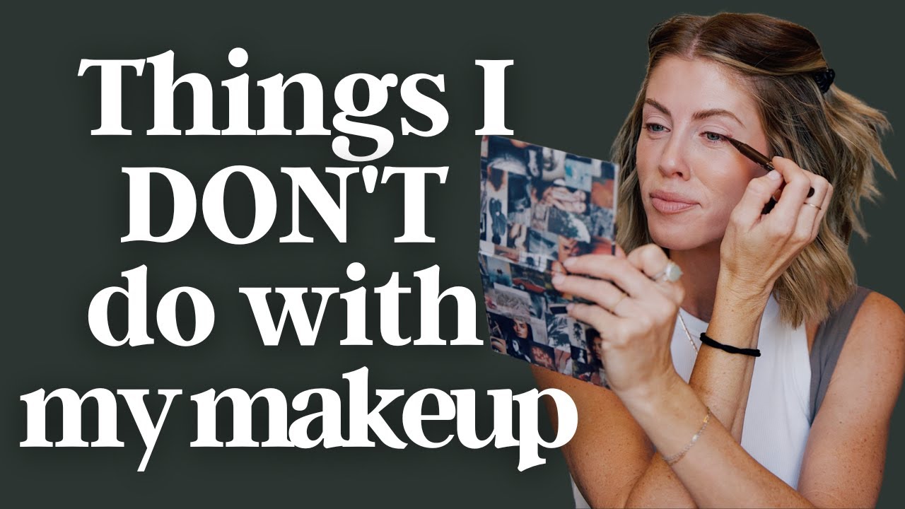 Things I DON'T Do With My Makeup | using Seint Makeup