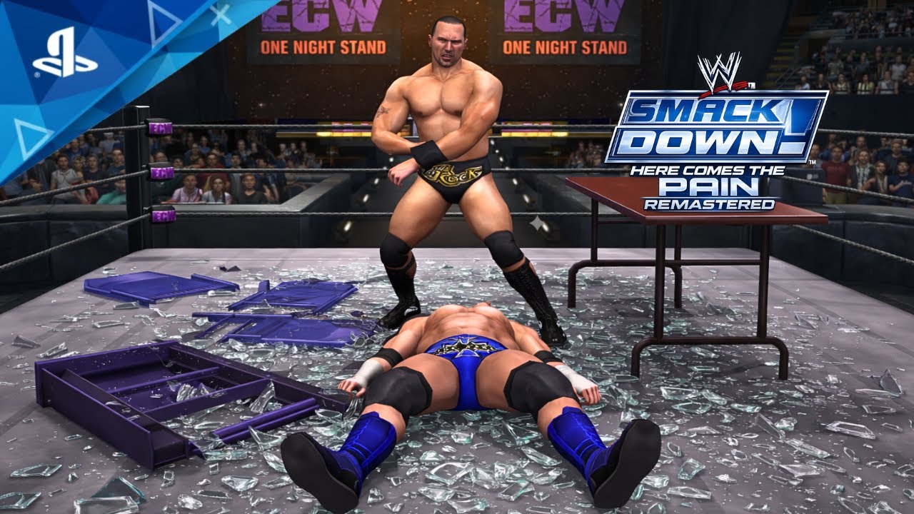 The Rock vs Triple H | FULL MATCH | WWE SmackDown! Here Comes The Pain Remastered