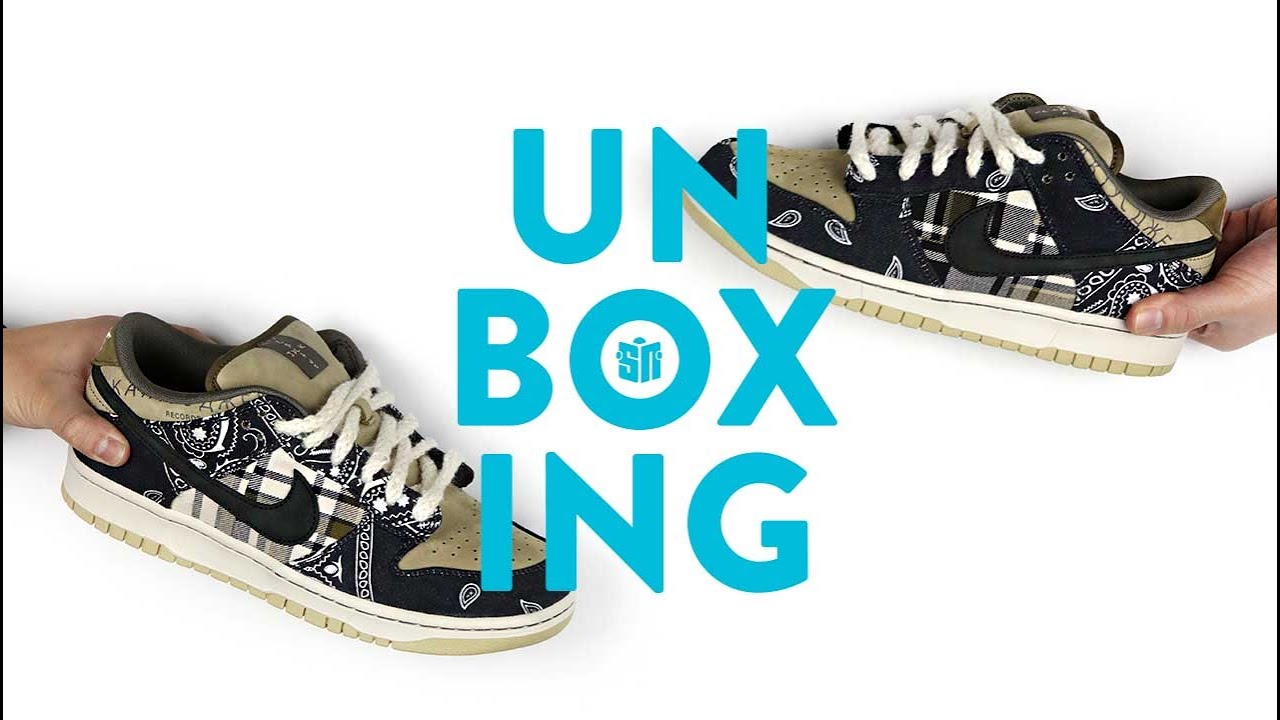 Travis Scott Nike SB Dunk Low Unboxing