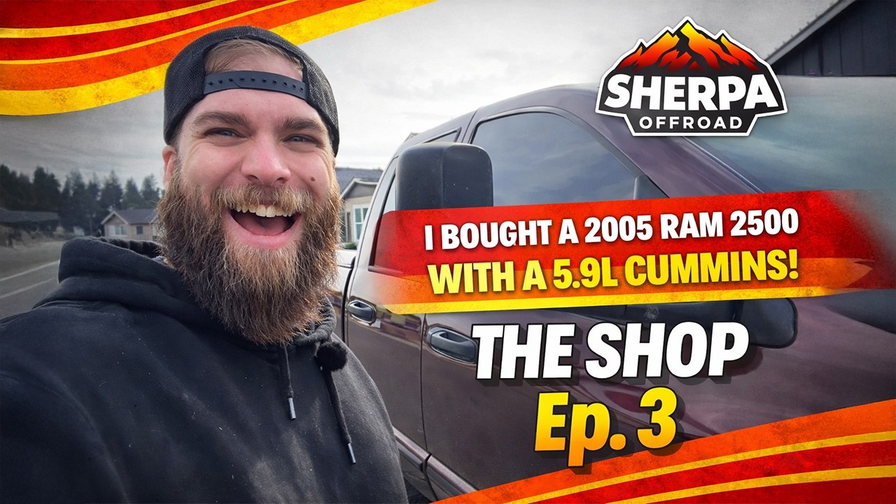 I BOUGHT A 2005 RAM 2500 WITH A 5.9L CUMMINS | THE SHOP EP. 3