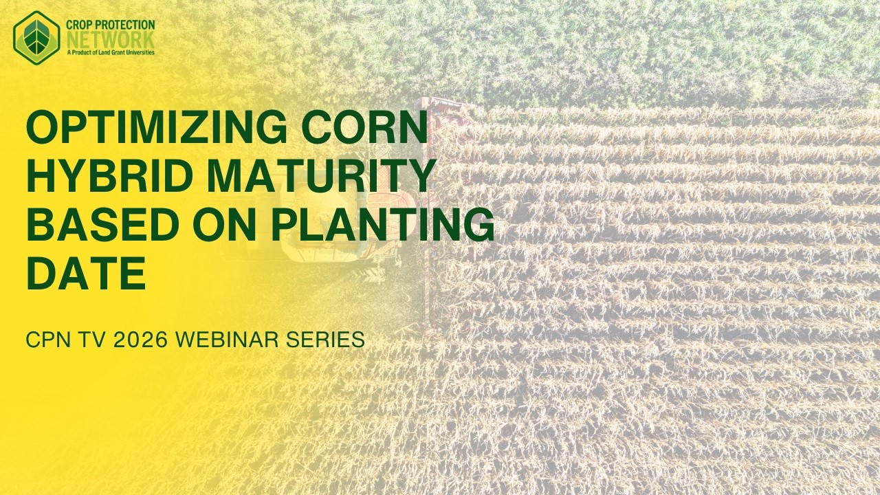 Optimizing Corn Hybrid Maturity Based on Planting Date
