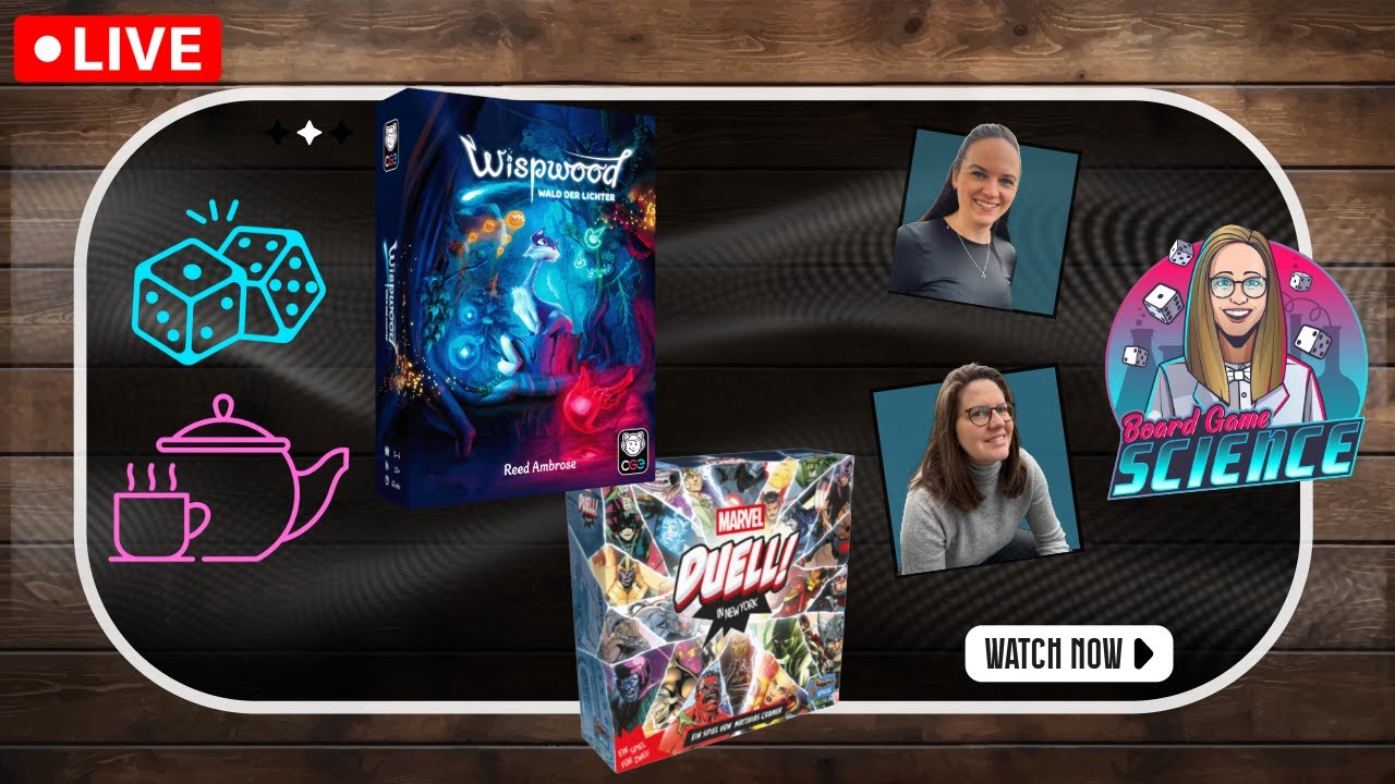 Würfel & Tee #8  Chillout Stream Samstagabend (Whispood - Marvel Duell!)