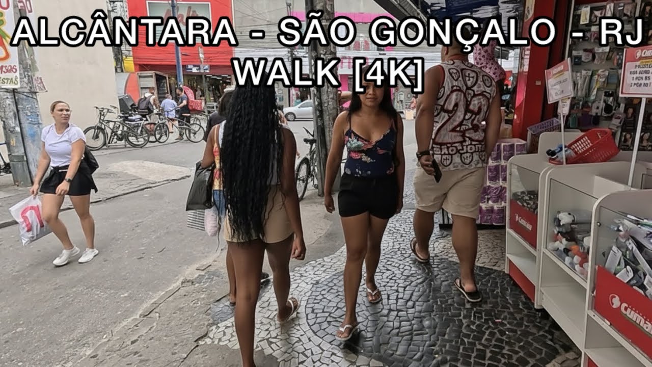 VEJA O MOVIMENTO DE ALCÂNTARA EM SÃO GONÇALO - RJ 