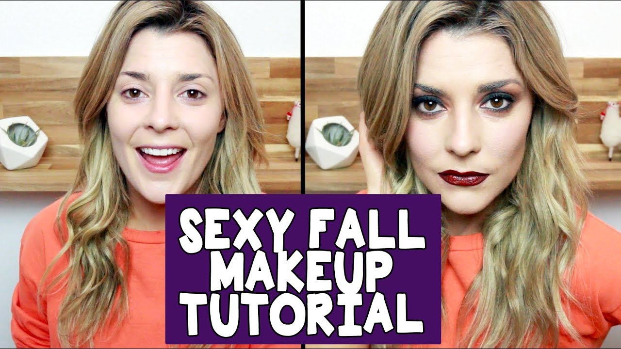 SEXY FALL MAKEUP TUTORIAL // Grace Helbig