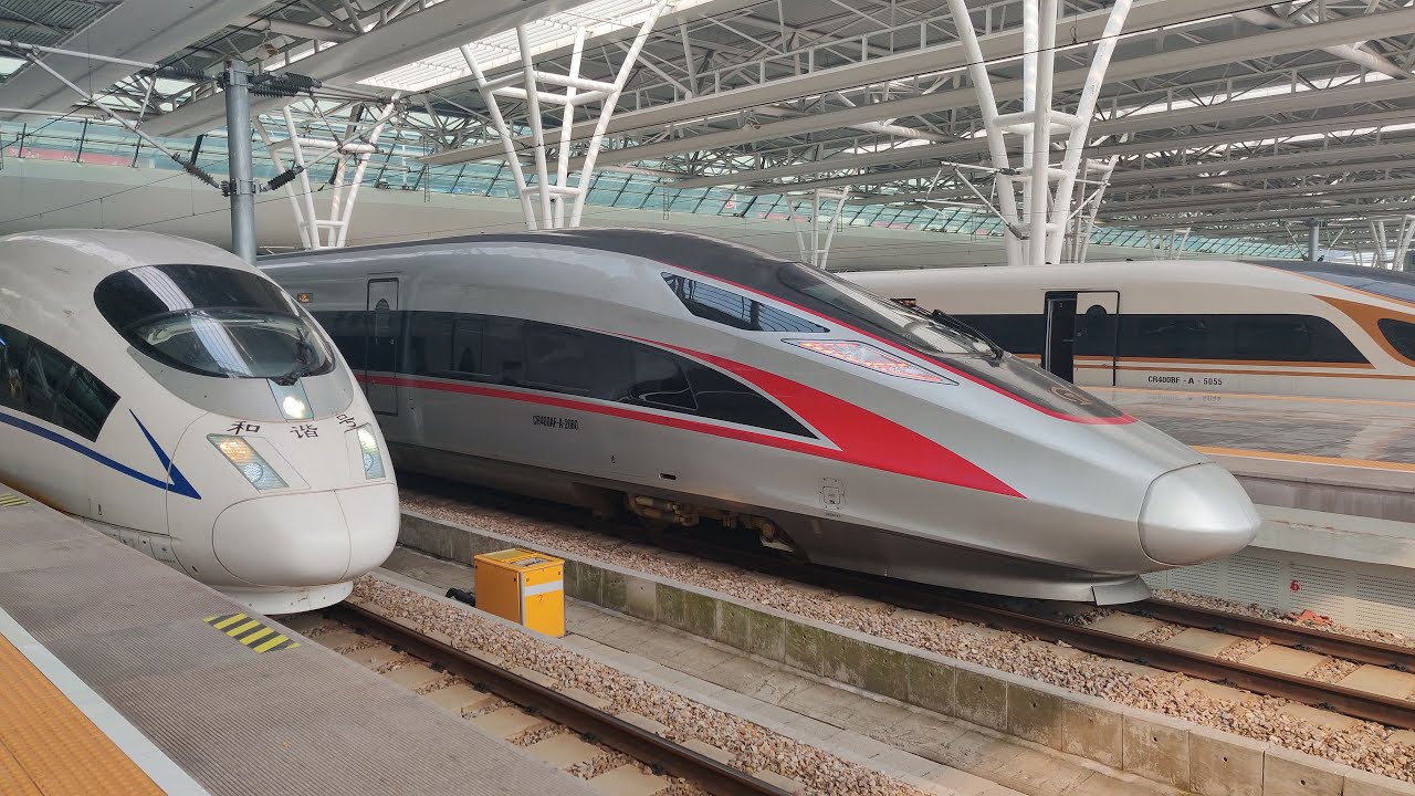 【铁路随拍(China Railway)】CR400AF-A-2080抵达上海虹桥站