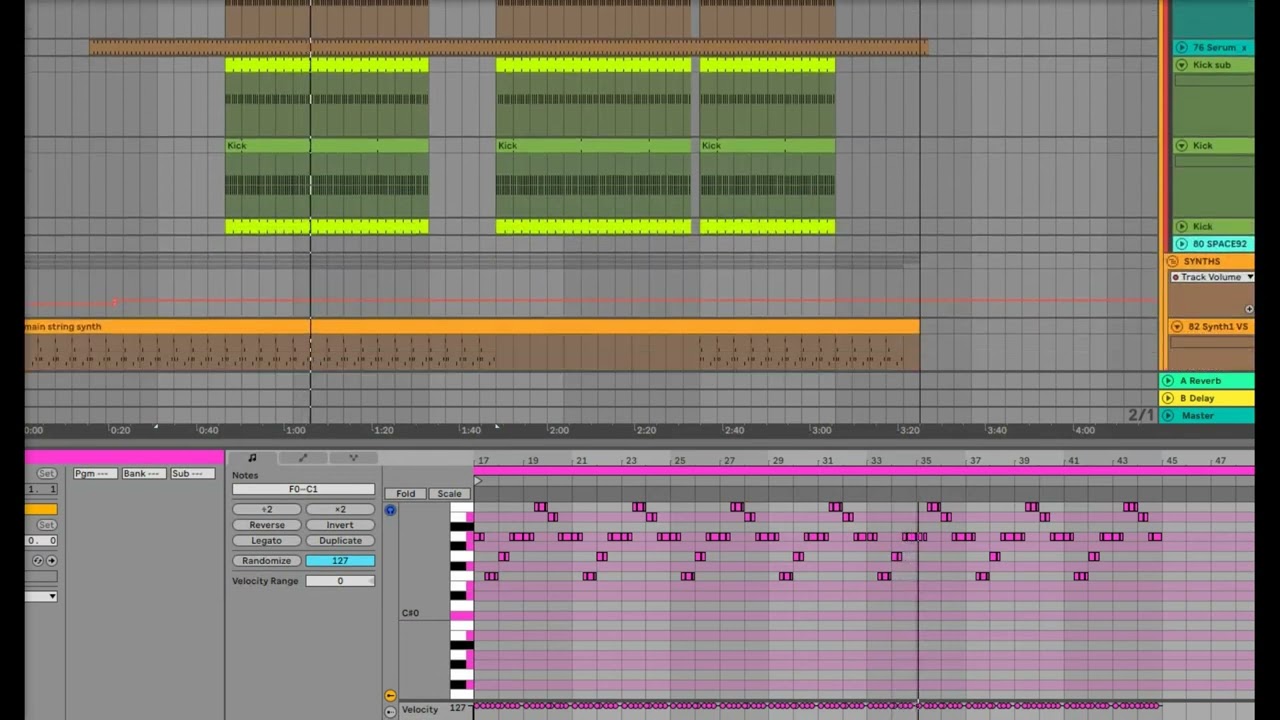 Snap! – Rhythm Is A Dancer Instrumental (midi import Ableton Live project)
