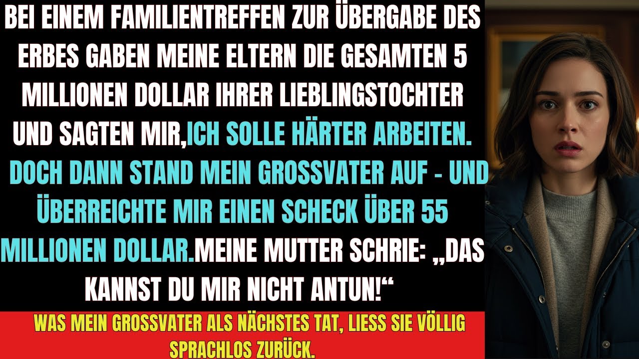 👉 „Meine Schwester bekam das ganze Erbe… doch dann stand Großvater auf!“