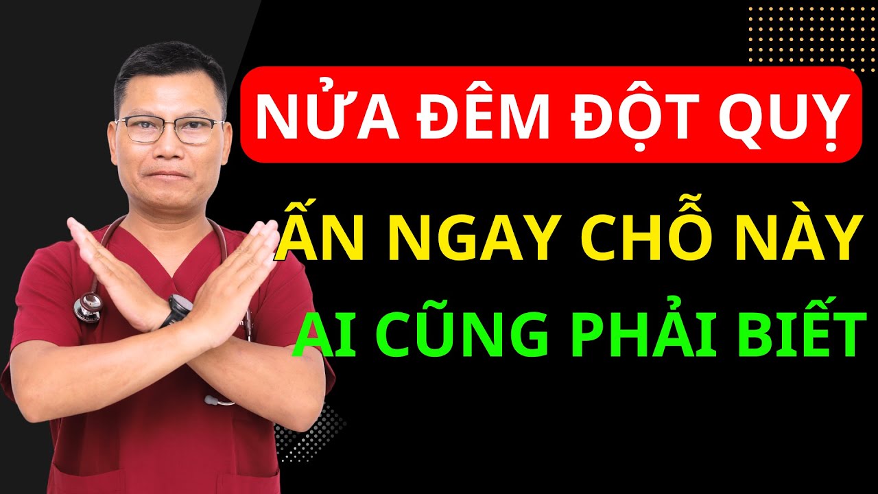 Cách sống sót khi lên cơn đau tim giữa đêm: Ấn mạnh vào vị trí này (trong 10 giây) - để tự cứu mình