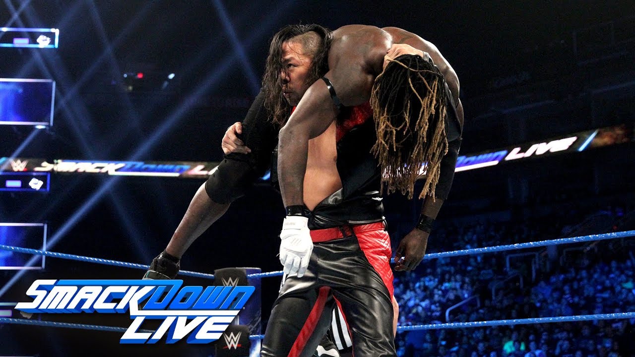Шинсуке Накамура против R-Truth – матч за чемпионство США: SmackDown LIVE, 29 января 2019 г.