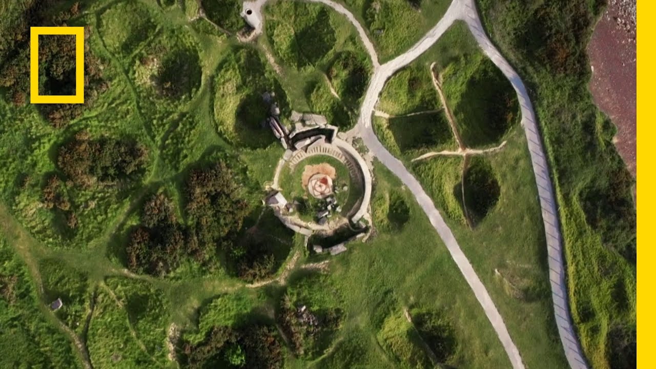 Przez bombardowania to miejsce przypomina powierzchnię Księżyca! | Normandia '44: inwazja