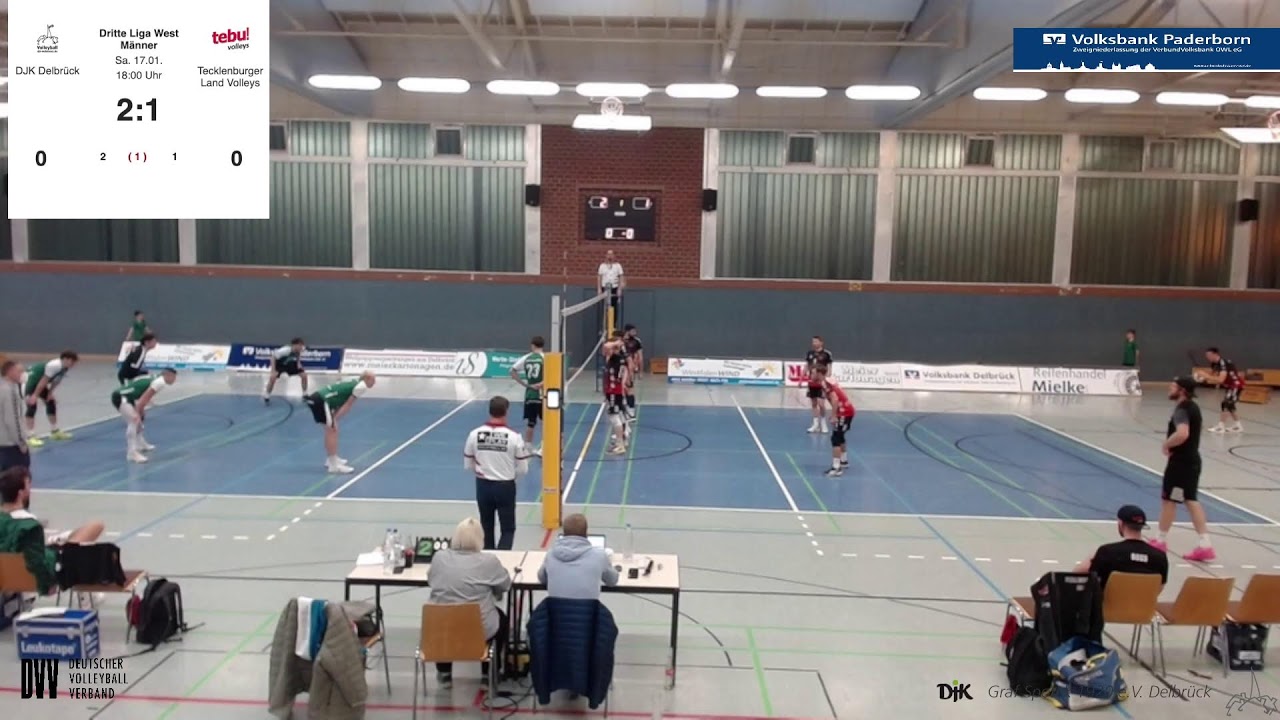 DJK vs. tebu! Volleys