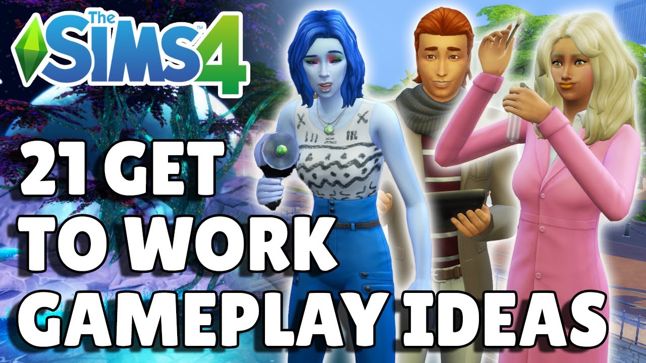 21 идея для игрового процесса «На работу!» | Руководство по The Sims 4