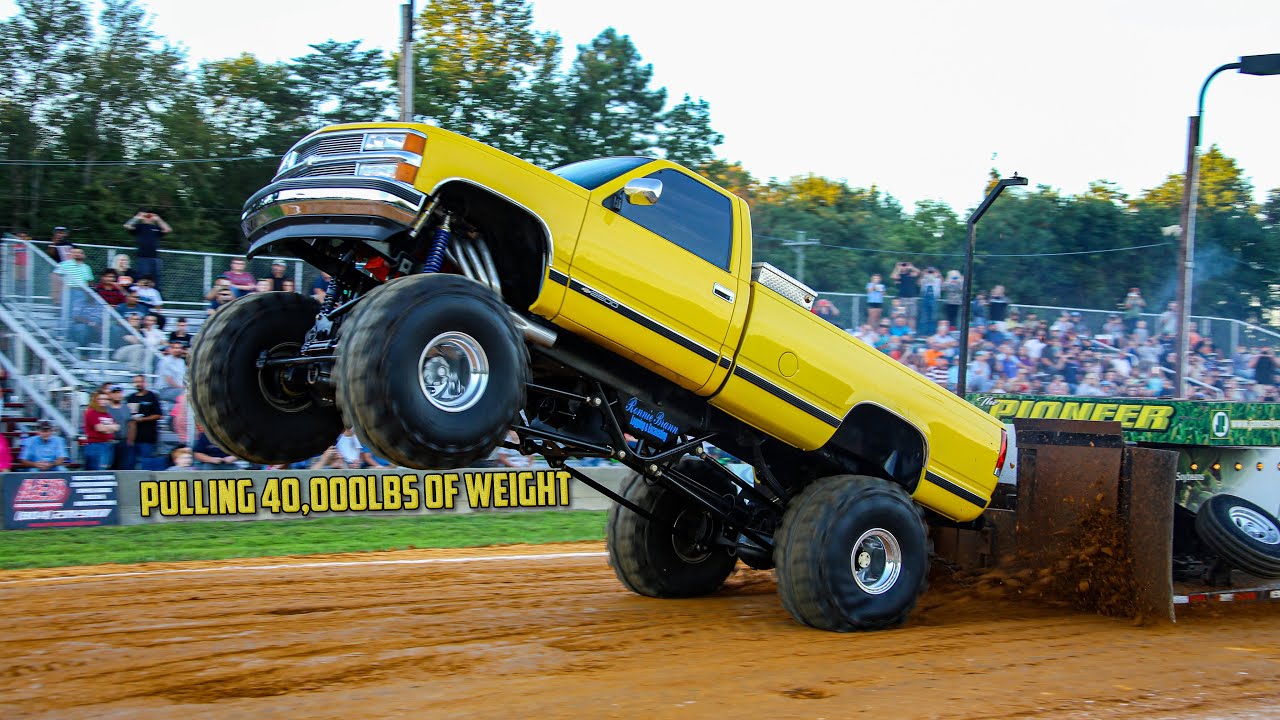 Wheel Standing Mega Trucks at Millers Tavern September 5 2020