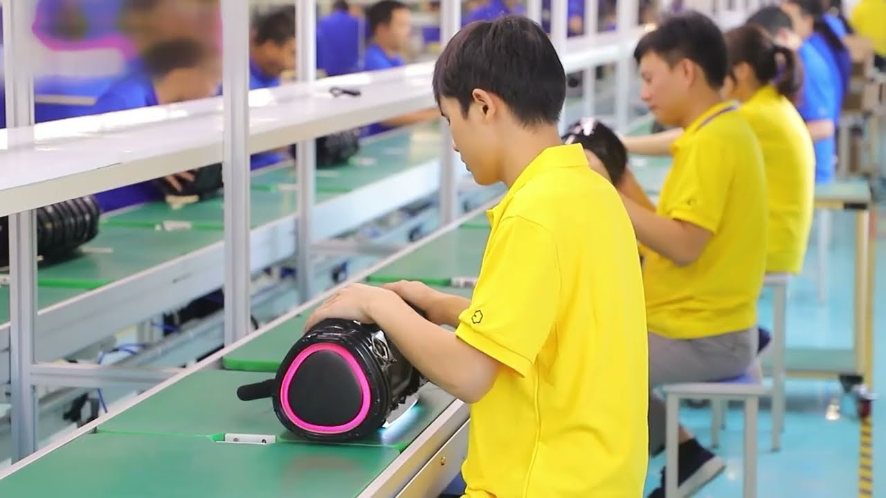 Tazata Audio Factory Tour For Bluetooth Speakers