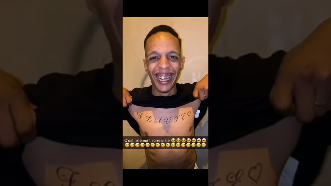 Samos se fait tatouer le nom de sa femme. Nasdas à donné 18 000€ à izaac.