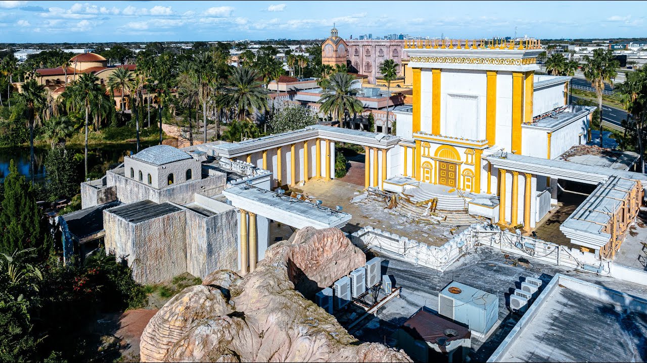 WORLDS LARGEST ABANDONED CHRISTIAN THEME PARK | The Holy Land Experience ORLANDO FLORIDA