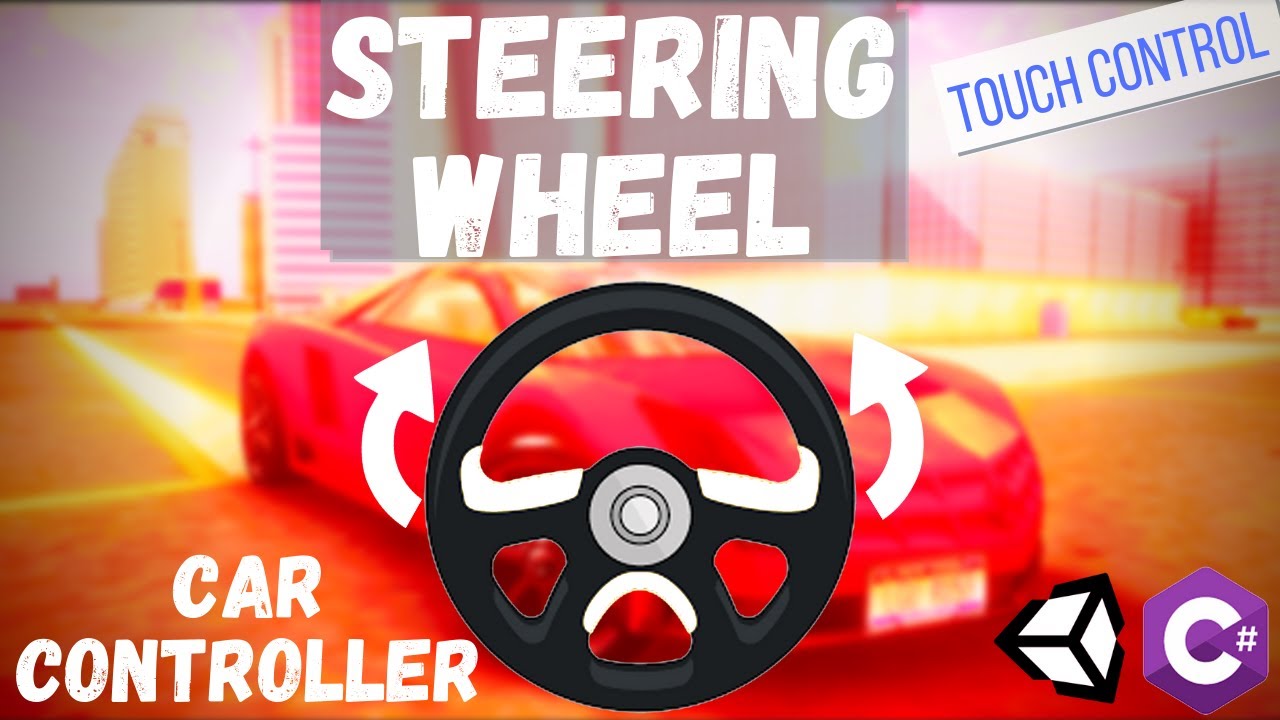 Unity3d Make a Steering Wheel Controller for Car Game(Unity Tutorial)
