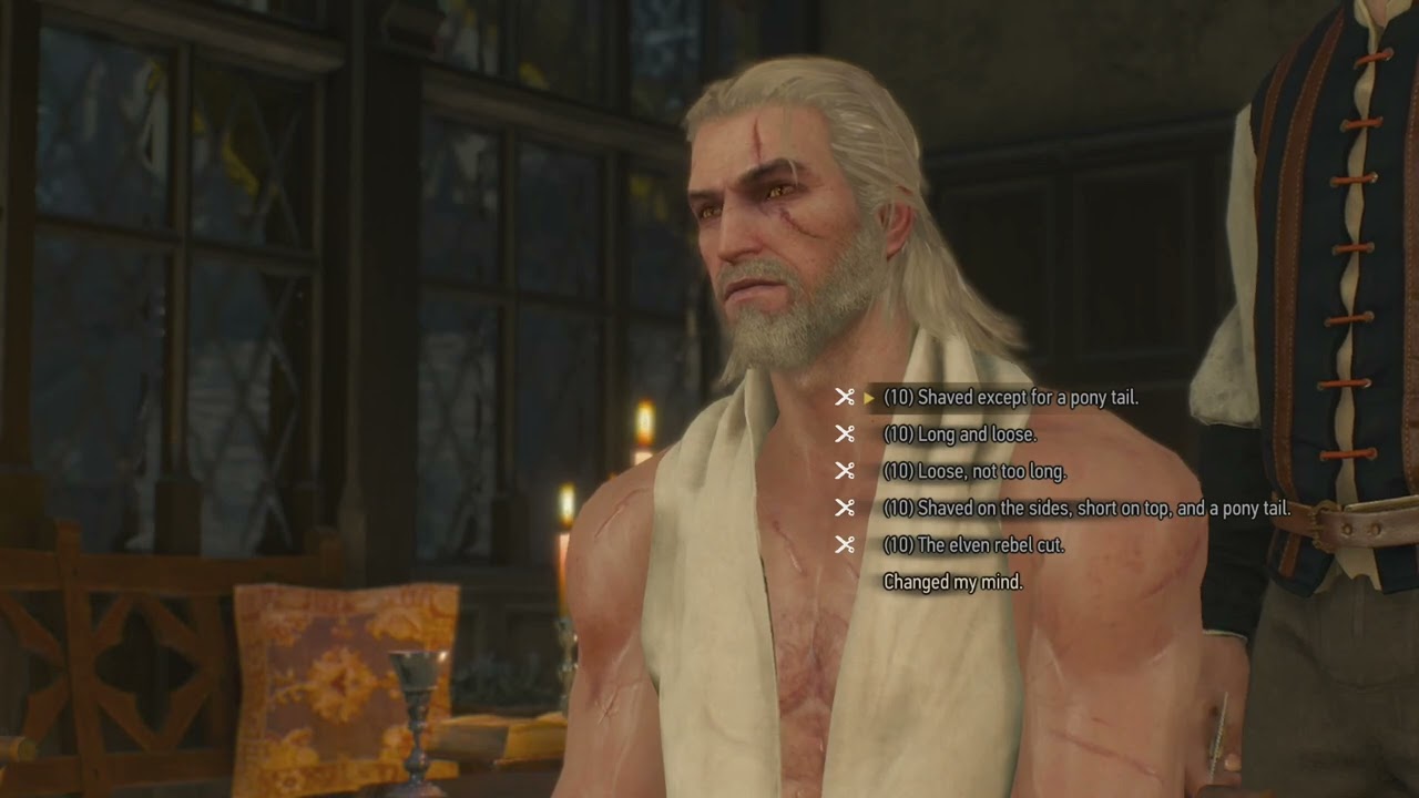 The Witcher 3: All Haircuts and Beards (All Styles)