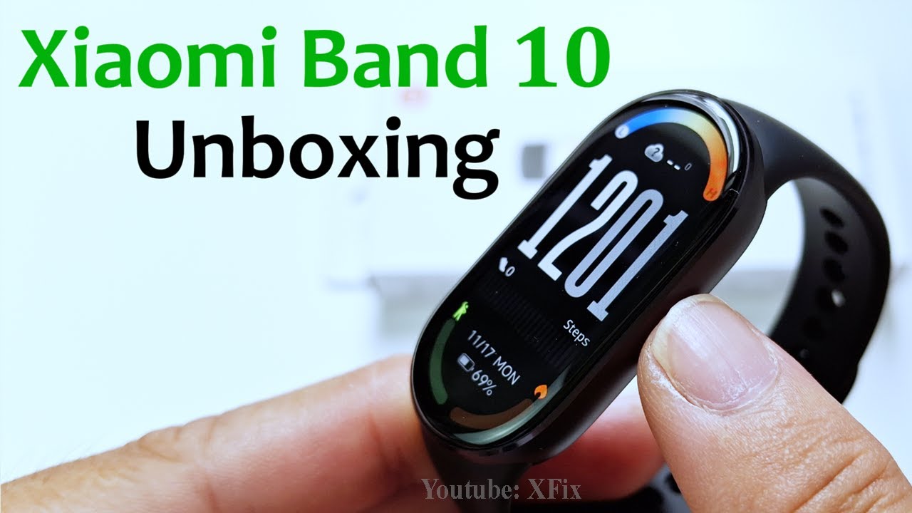 Xiaomi Mi Smart Band 10 Unboxing
