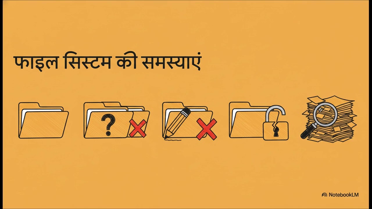 Database management concepts-डेटाबेस  अव्यवस्था से स्पष्टता