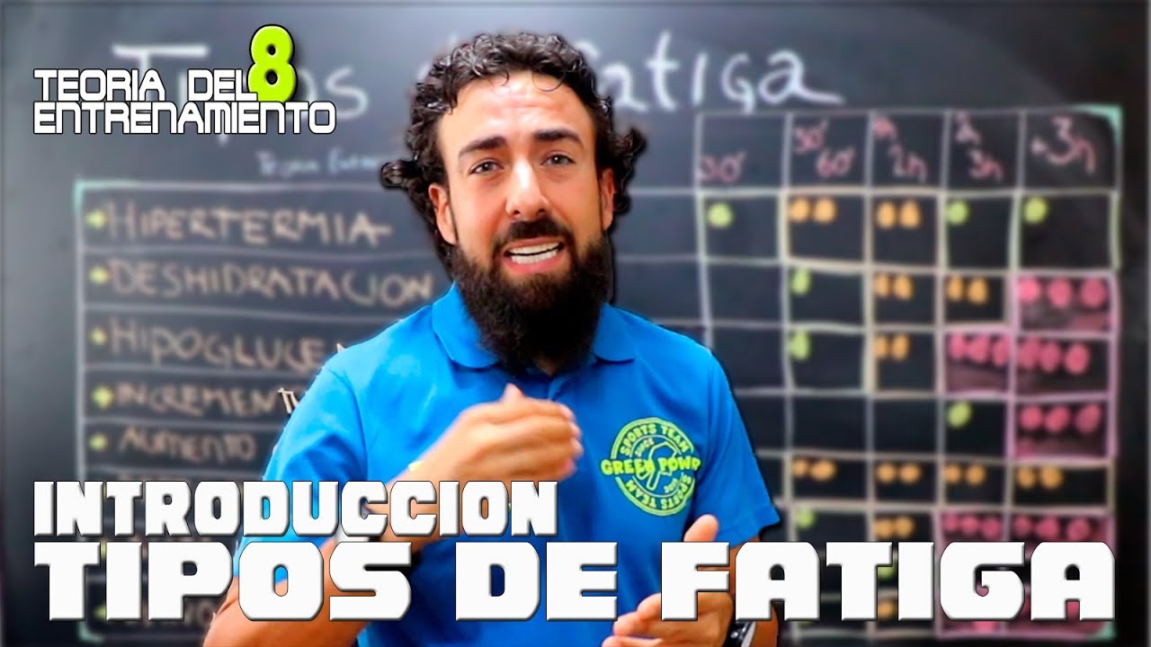 INTRODUCCION A LOS TIPOS DE FATIGA.  Teoria del entrenamiento TO-8 😪.