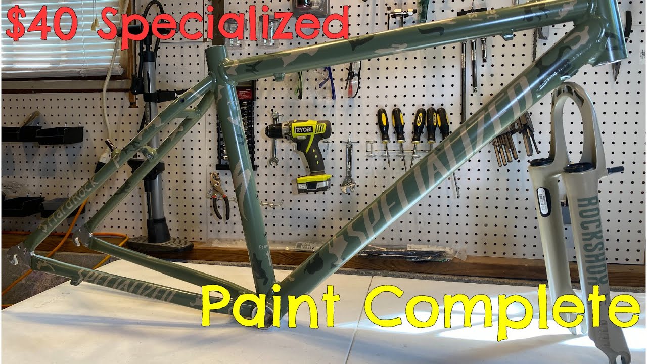 🇺🇸 2000 Specialized Hardrock Comp – Custom camo paint