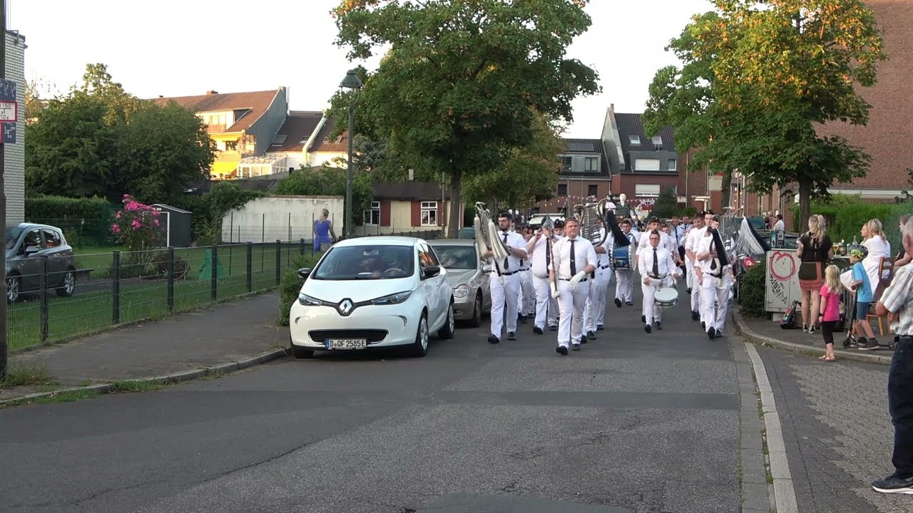 2023 Schützenfest Flehe - In die weite Welt -  Tambourcorps Volmerswerth - Fackelzug Flehe