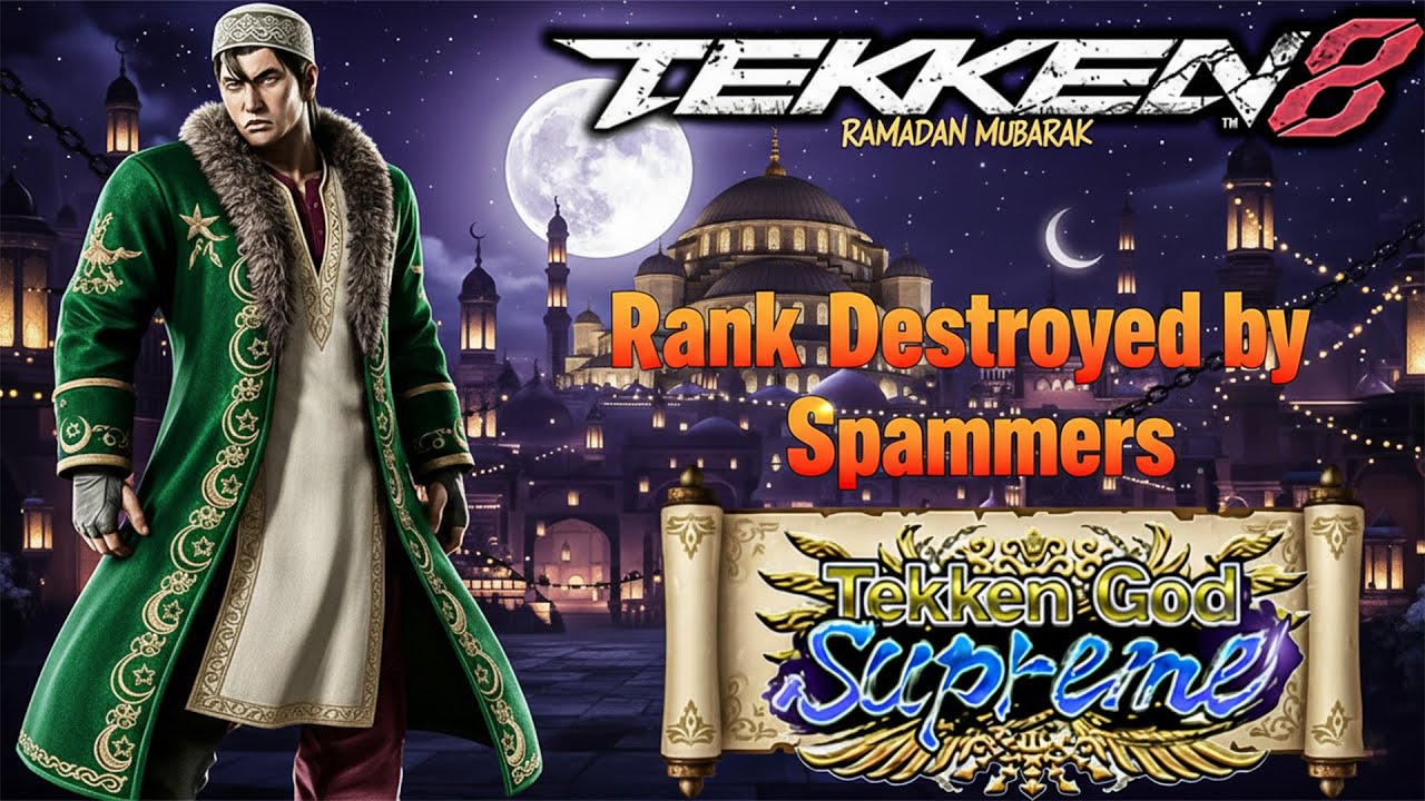 Rank Destroyed by Spammers 🔥 | Tekken 8 Ranked & Members FT | Anas Plays Live | #youtube #tekken8