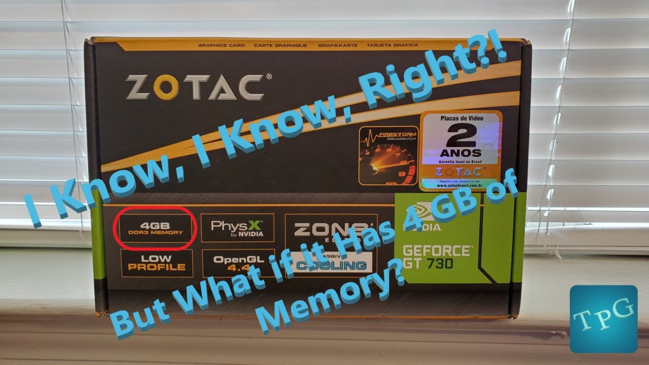 This is not your average GT730, my friends! It's your slightly above average GT730, it's still bad.