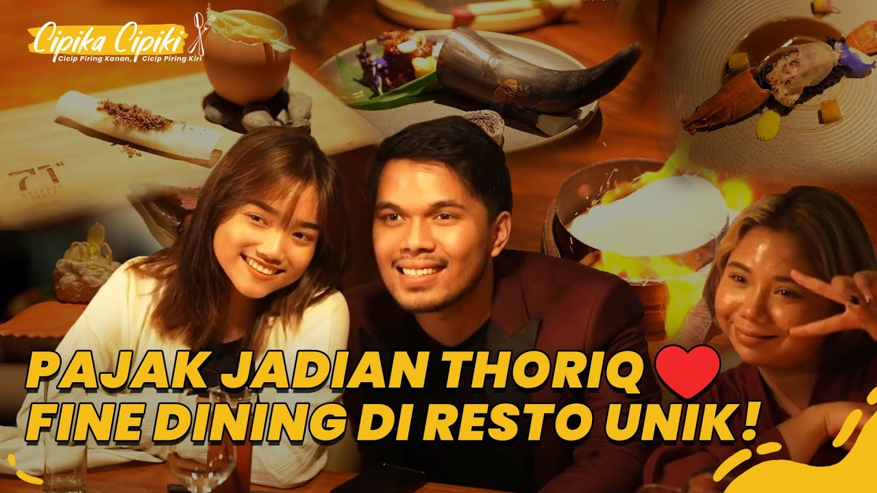 Thoriq ajak Fuji - Sali Fine Dining Tema Zodiak di 71st Omakase | TS Cipika Cipiki